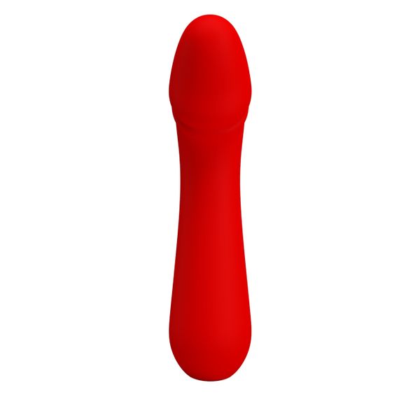 Вібромасажер для стимуляції точки G Pretty Love - Cetus Red, BI-014723-2 Sex Aura | Зображення 5