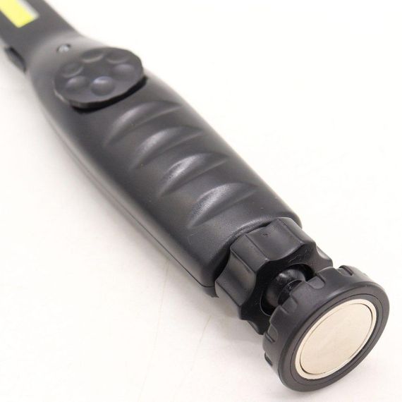 Ліхтарик акумуляторний з магнітом, кліпсою та USB, JW 821 / Переносна лампа з регулюванням яскравості / Світлодіодний світильник | Зображення 6