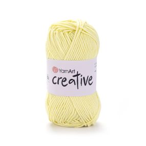 YarnArt CREATIVE Креатив No 224 жовтий Пряжа бавовна, нитки для в'язання