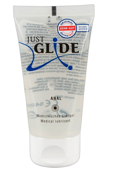 Анальный лубрикант Just Glide 50 мл на водной основе Sex Aura