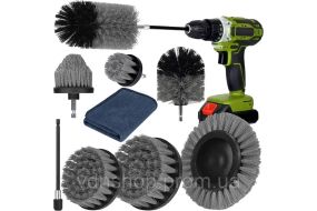 Набір щіток-насадок для дриля/шуруповерта (DS-04)