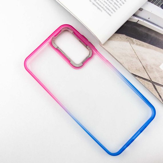 Чохол TPU+PC Fresh sip series для Samsung Galaxy A25 5G Синій / Рожевий | Зображення 2