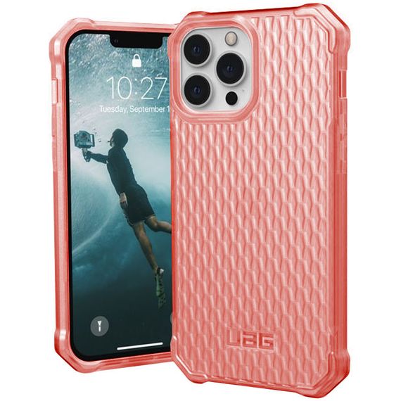 Чехол TPU UAG ESSENTIAL Armor для Apple iPhone 12 Pro / 12 (6.1") Красный