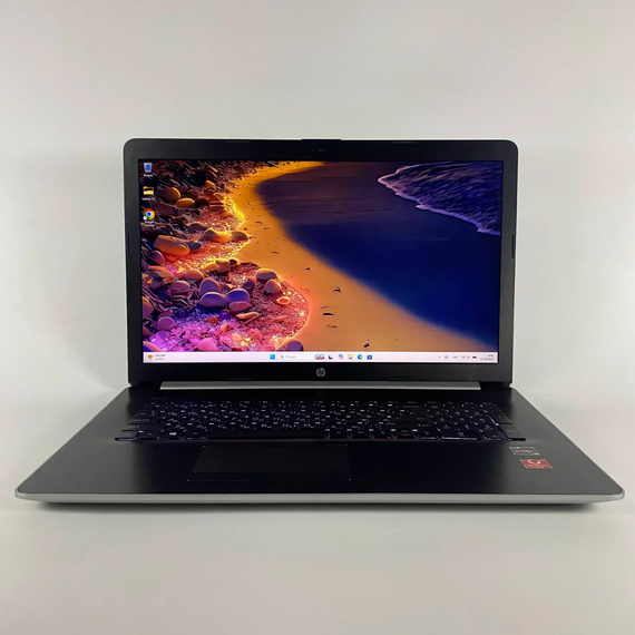 Ноутбук Б-класс HP Pavilion 17-ca0011ds / 17.3" (1600x900) TN Touch / AMD Ryzen 3 2300U (4 ядра по 2.0 - 3.4 GHz) / 16 GB DDR4 / 192 GB SSD / AMD Radeon Vega 6 / WebCam б/у + Подарок Беспроводная мышь / USB | Зображення 1