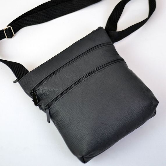 Чоловіча сумка з натуральної шкіри, месенджер, барсетка, планшетка, Офісна сумка для документів | Зображення 8