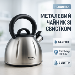 Чайник для чайной церемонии со свистком, Чайник для газовой плиты 3 литра со свистком дома TW-61