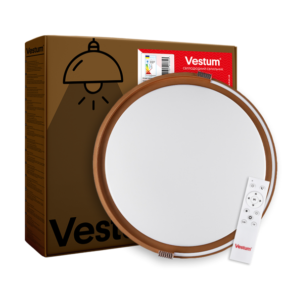 COLISEUM матовий 60W 395*60мм 3000К-6500К з ДК біле золото | Зображення 6