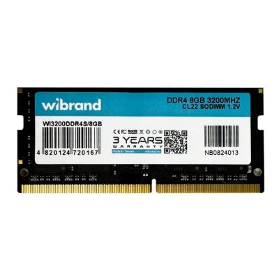 Модуль памяти для ноутбука SoDIMM DDR4 8GB 3200 MHz Wibrand (WI3200DDR4S/8GB)