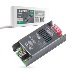 Блок живлення для LED стрічки Ardero LB008 SLIM 24В 50Вт IP20 (80302)
