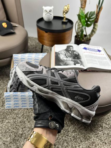 Чоловічі кросівки ASICS Gel-Nimbus 10.1 Grey Black  весна / літо / осінь A4062 44 28 см | Зображення 5