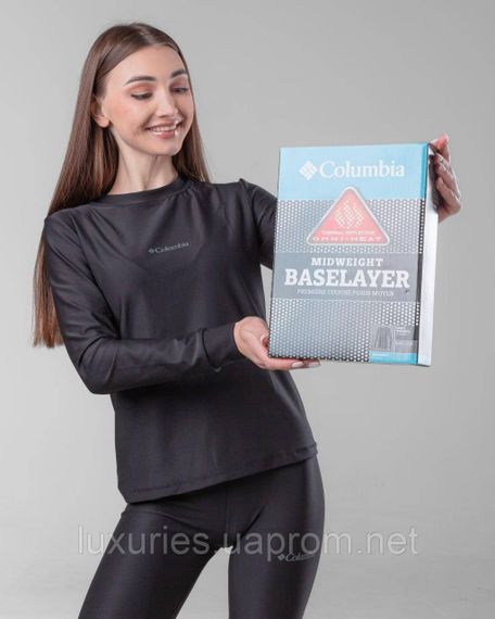 Термобілизна Columbia жіноча OMNI-HEAT + термоноски в подарунок | Зображення 1