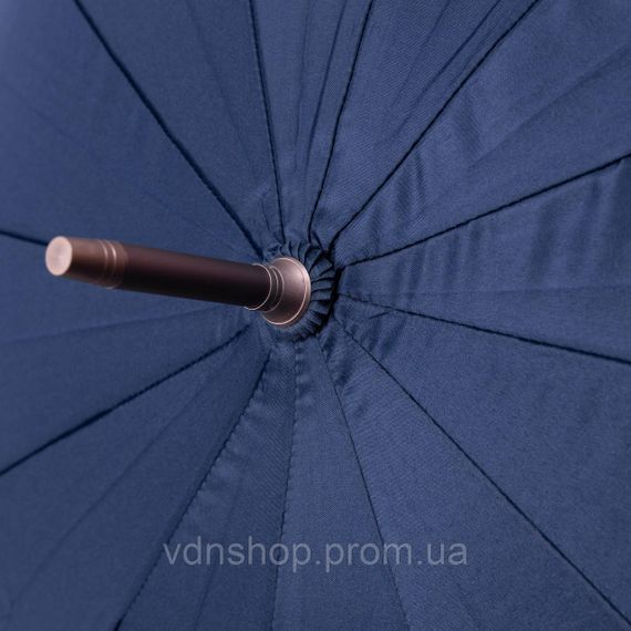 Класична парасолька-тростина з чохлом напівавтомат з поліестеру міцна надійна 12 спиць діаметр 120 см Сірий HP-23-16G | Зображення 8