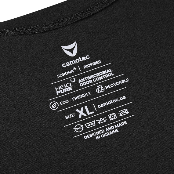 Футболка Pani Totem Logo V-neck Чорна (8284), S | Зображення 4