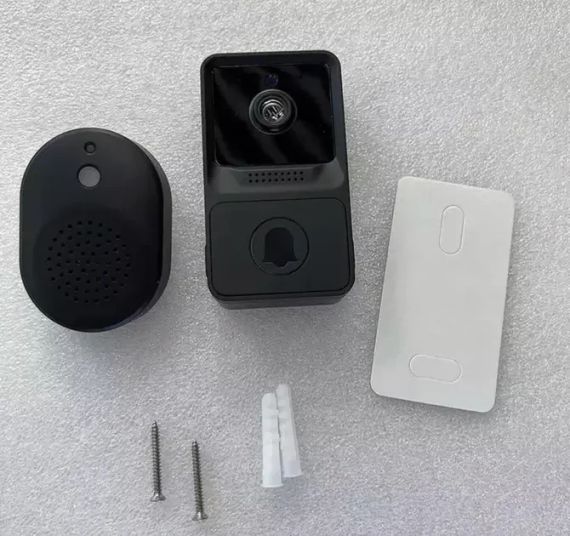 Беспроводной дверной WIFI звонок с камерой Mini Doorbell Мини-домофон для дома | Зображення 1