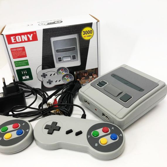 Игровая консоль для детей с джойстиками GAME Retro LH-2221, Sup игровая консоль 400 игр QS-38 | Зображення 5