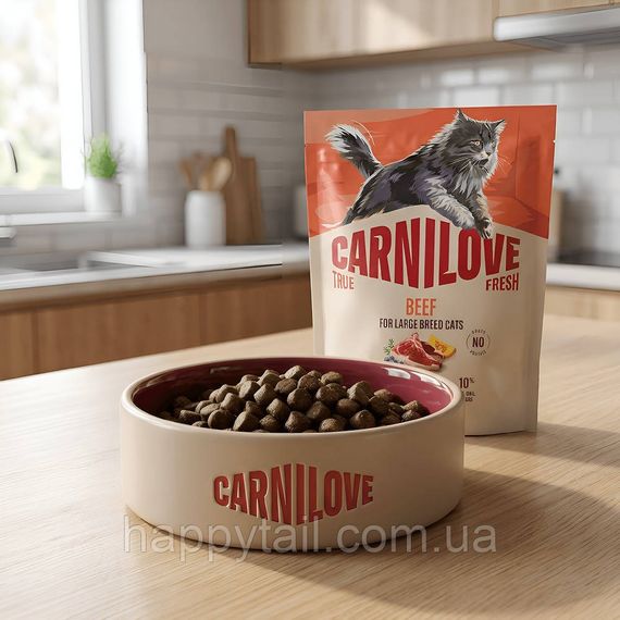Сухий корм Carnilove True Fresh Cat Beef Sterilised для стерилізованих котів зі свіжою яловичиною 400 г | Зображення 7