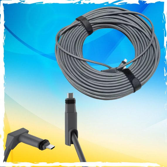 Кабель Старлінк 45 м. Змінний кабель Starlink. Кабель Starlink 45м. Starlink Cable 150 ft