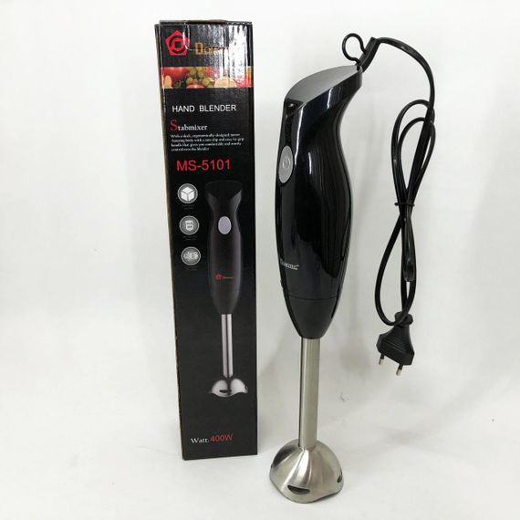 Блендер DOMOTEC MS-5101 погружной, 350Вт, нержавейка, блендер для молочных коктейлей блендер измельчитель | Зображення 7
