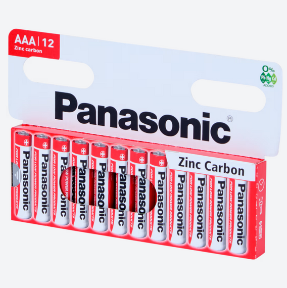 Батарейки Panasonic AAA 12 штук