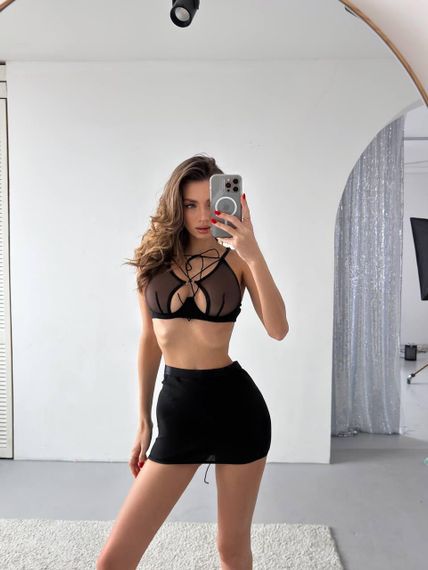 Білизна DO2750 Чорна | Зображення 6