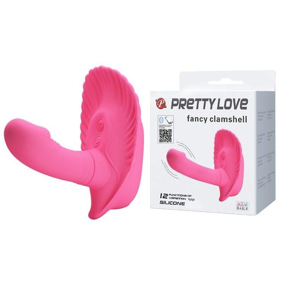 Стимулятор клитора PRETTY LOVE - FANCY CLAMSHELL APP, BI-014369HP Sex Aura | Зображення 1