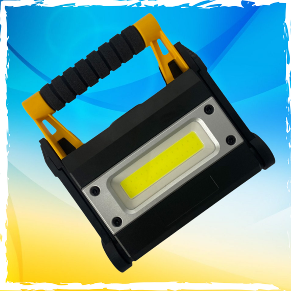 LED Прожектор аккумуляторный. Прожектор. Светодиодный фонарь. Фонарь прожекторный | Зображення 1