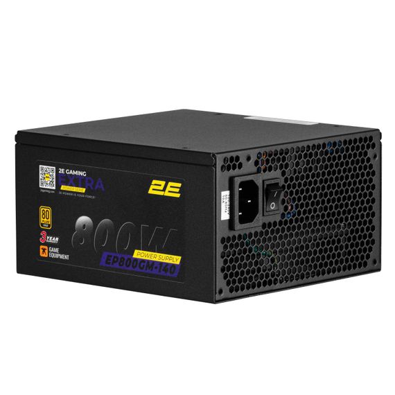 Блок живлення 2E GAMING Extra Power (800W) 2E-EP800GM-140 | Зображення 5