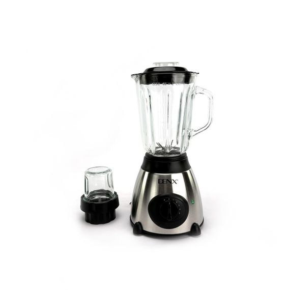 Блендер стаціонарний DENX DX2001 з чашею 1,5 л, сталевий. сріблястий (DX2001) | Зображення 4
