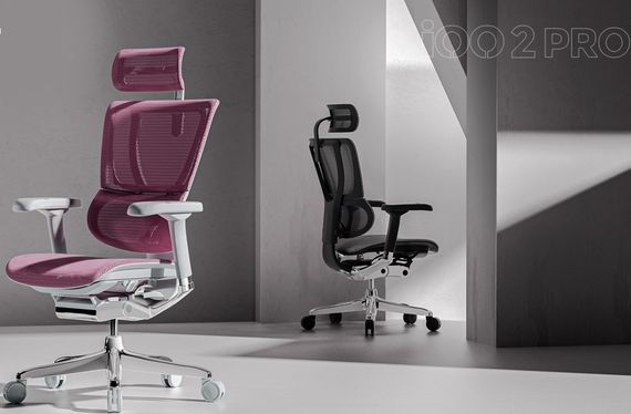 Кресло компьютерное MIRUS-IOO 2 Legrest (IOOE2-AG-HAM-5D-LLM) Black | Зображення 6