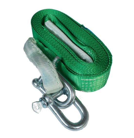 Буксирувальний трос 7т 4,5 метри автомобільний  петля-скоба | Зображення 1