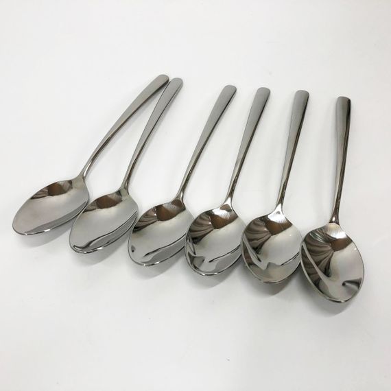 Набір десертних ложок Con Brio 6 предметів CB-3607 YR-92 | Зображення 7