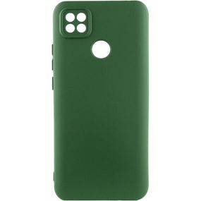 Чохол Silicone Cover Ummi Lakshmi Full Camera (AA) для Xiaomi Redmi 9C Зелений / Dark green