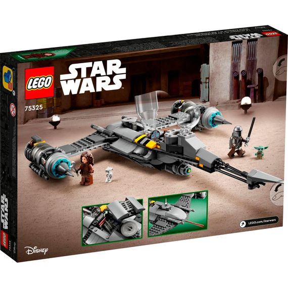 Конструктор LEGO Star Wars Мандалорський зоряний винищувач N-1, 412 деталей (75325) | Зображення 6