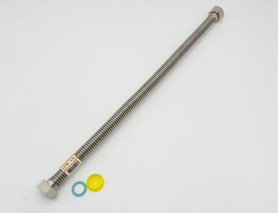 Шланг нерж.гофрований для ГАЗУ 3/4" 1,5 м ВВ ASCO 100 шт. | Зображення 2