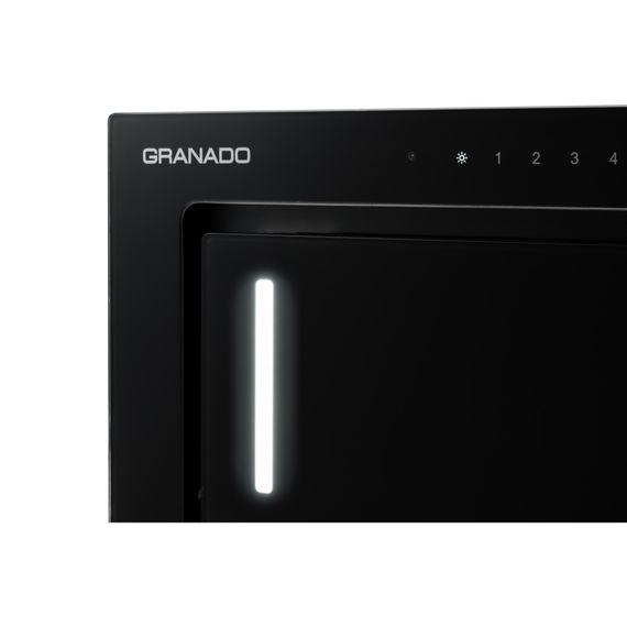 Витяжка кухонна GRANADO Palamos 1614-1200 black glass (GCH476411) | Зображення 6