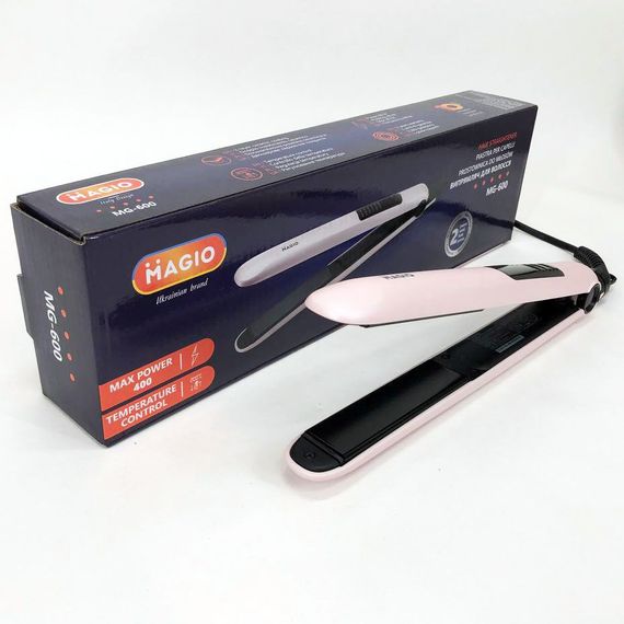 Щипці випрямляч для волосся MAGIO MG-600 (40Вт/кераміка), з терморегулятором | Зображення 3