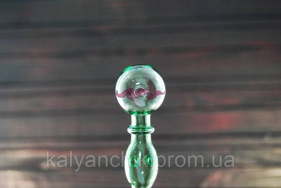 Скляна трубка Oil Bubble Green | Зображення 1