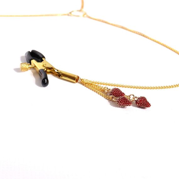 Зажимы для сосков и клитора Art of Sex - Strawberry | Зображення 2