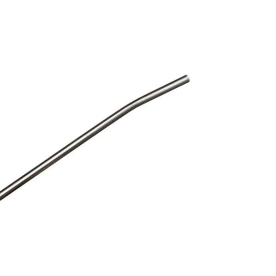 Набір багаторазових ложок-трубочок 6 шт для напоїв 22 см зі щіткою для миття з нержавіючої сталі Сірий HP-20-19 | Зображення 2