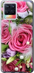 Чехол на Realme 8 Нежность "2916u-2303-17620"