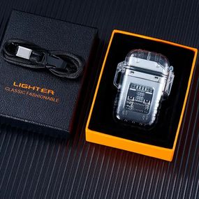 Usb запальничка з електроімпульсом HL-514, Акумуляторна електро запальничка, Запальнички з юсб зарядкою PN-85