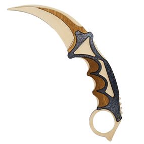 Сувенирный деревянный нож "Керамбит" KAR-W