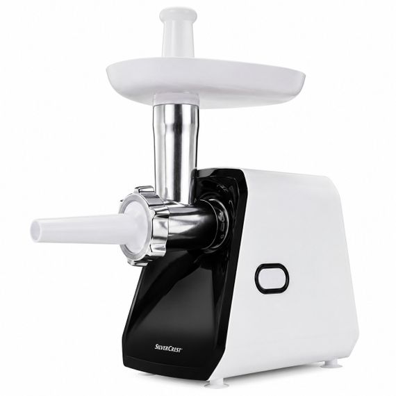 Мясорубка электрическая Silver Crest SFW 300 A1, 800 Вт, с алюминиевым шнеком и реверсом, для дома и кухни | Зображення 2
