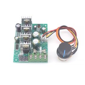 ШИМ регулятор оборотов скорости мотора DC 6-48V PWM 30A LCD