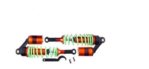 Амортизатори (пара) Delta 340 mm, газомасляні (салатові + паутина) KOMATCU