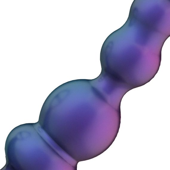 Анальний вібратор з ерекційним кільцем Hueman - Stellar Force Anal Beads with Cockring Sex Aura | Зображення 5