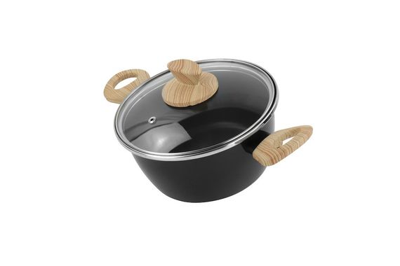 Каструля з кришкою ORBE VITRINOR 24 см 4.2 л | Зображення 1