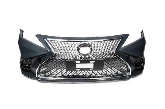 Передний бампер Lexus LS style в сборе для Toyota Camry 2018-2023 гг | Зображення 3