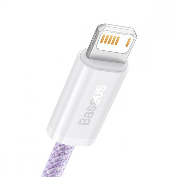 Кабель Baseus Dynamic Series Fast Charging Lightning 2.4A (2m) slate gray | Зображення 4