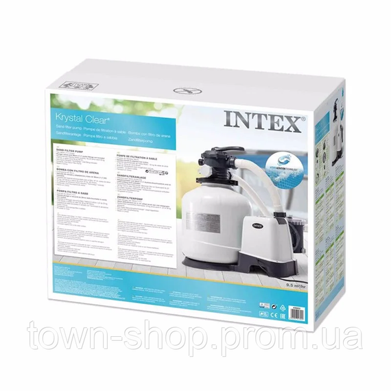 Песочный фильтр-насос Intex 26652, 12000 л/ч | Зображення 1
